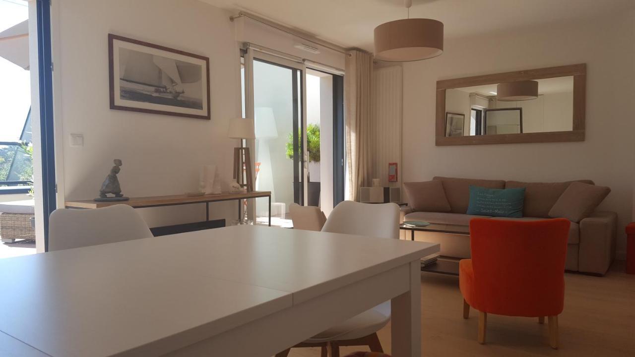 Les Cypres - Appt Avec Terrasse Proche Plage Saint-Malo Kültér fotó