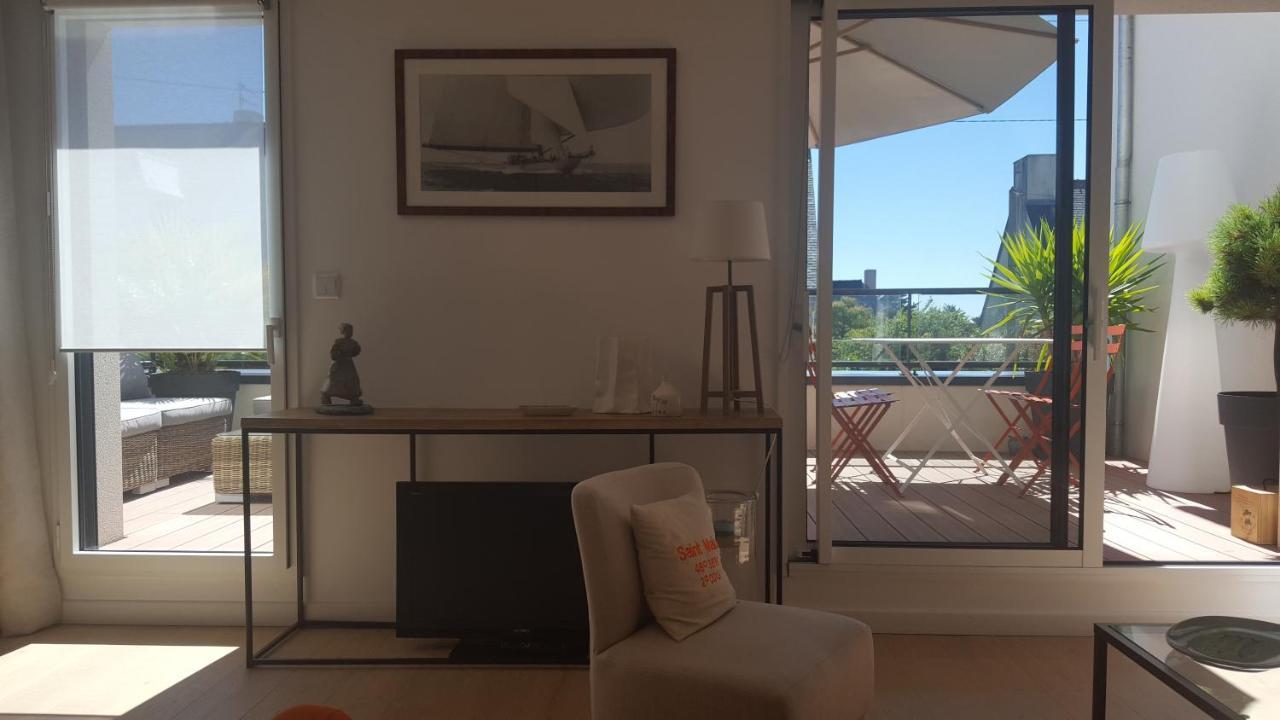 Les Cypres - Appt Avec Terrasse Proche Plage Saint-Malo Kültér fotó