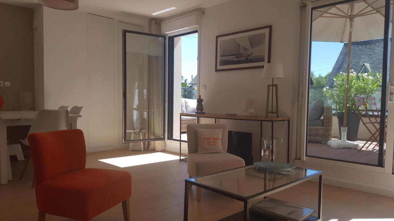 Les Cypres - Appt Avec Terrasse Proche Plage Saint-Malo Kültér fotó