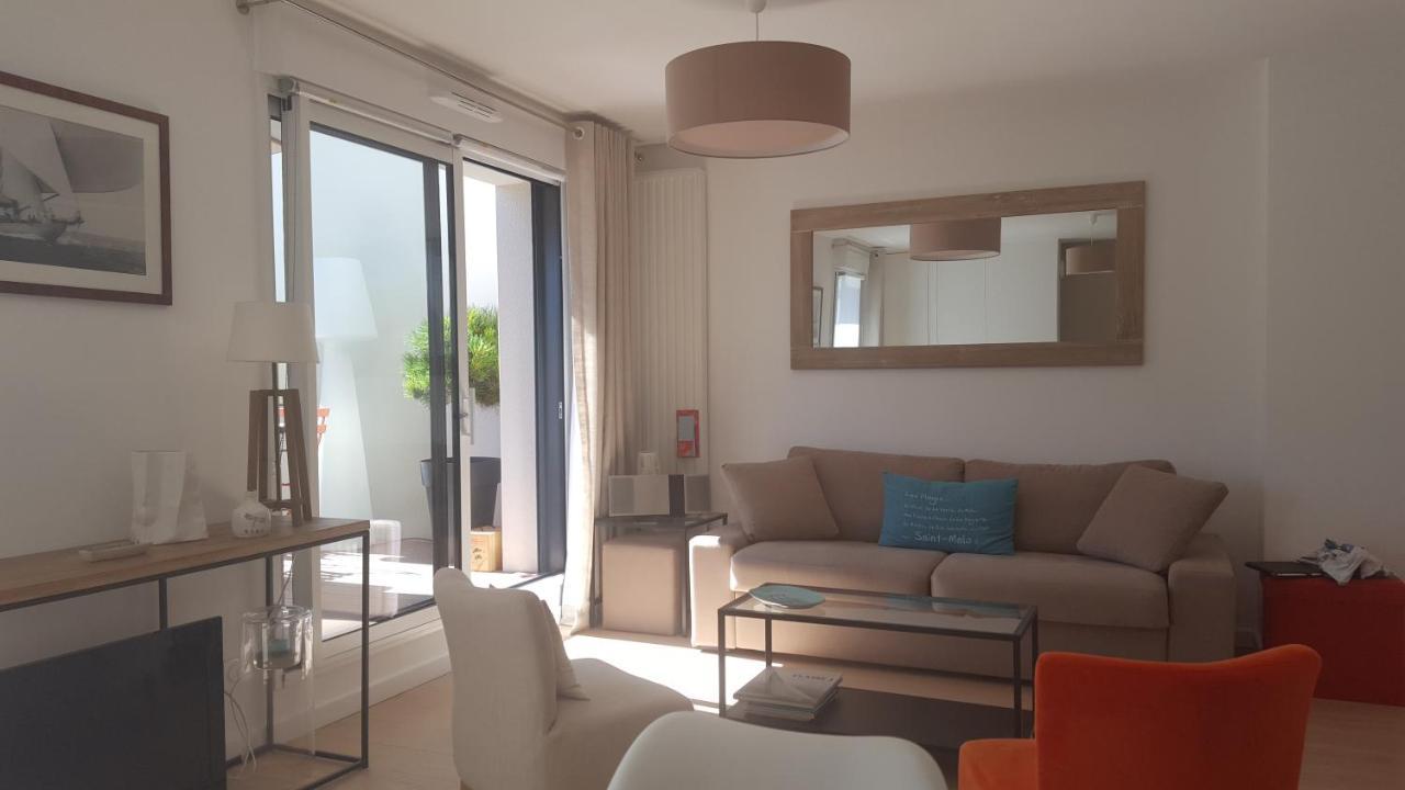 Les Cypres - Appt Avec Terrasse Proche Plage Saint-Malo Kültér fotó