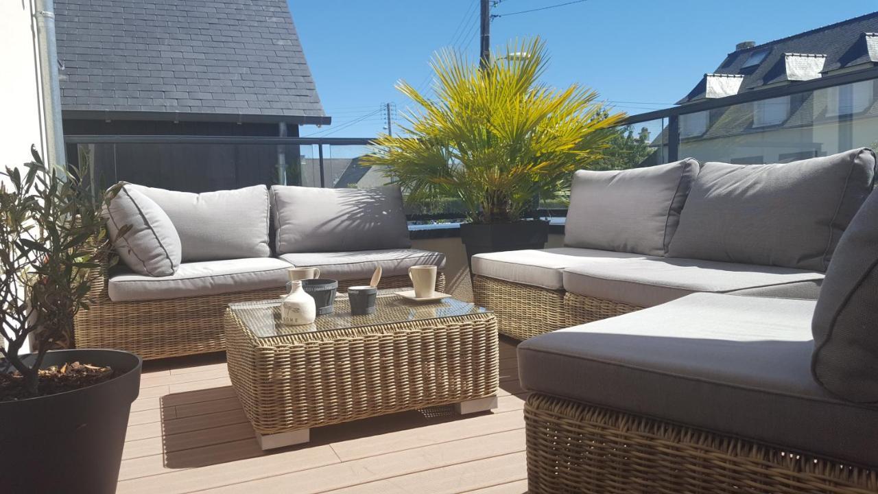Les Cypres - Appt Avec Terrasse Proche Plage Saint-Malo Kültér fotó