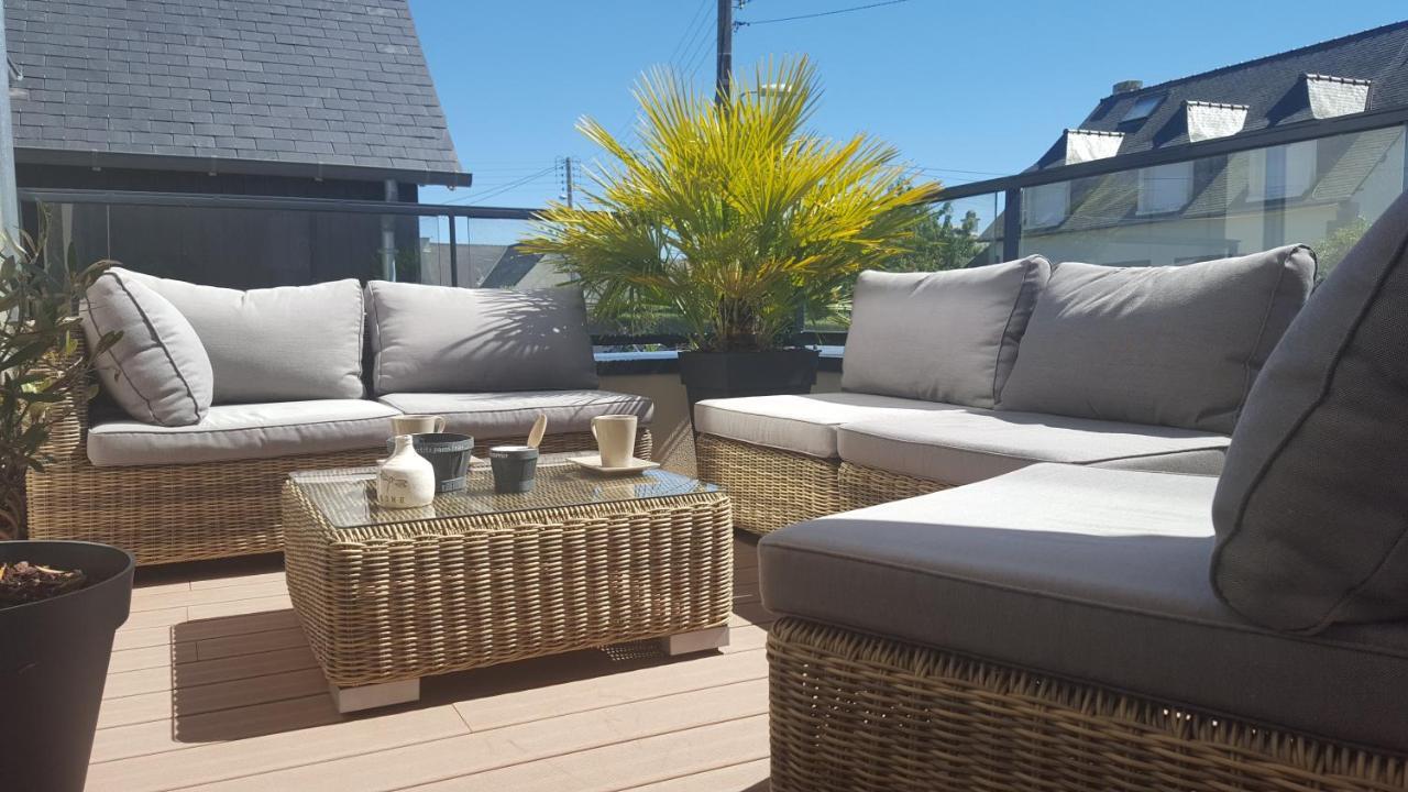 Les Cypres - Appt Avec Terrasse Proche Plage Saint-Malo Kültér fotó