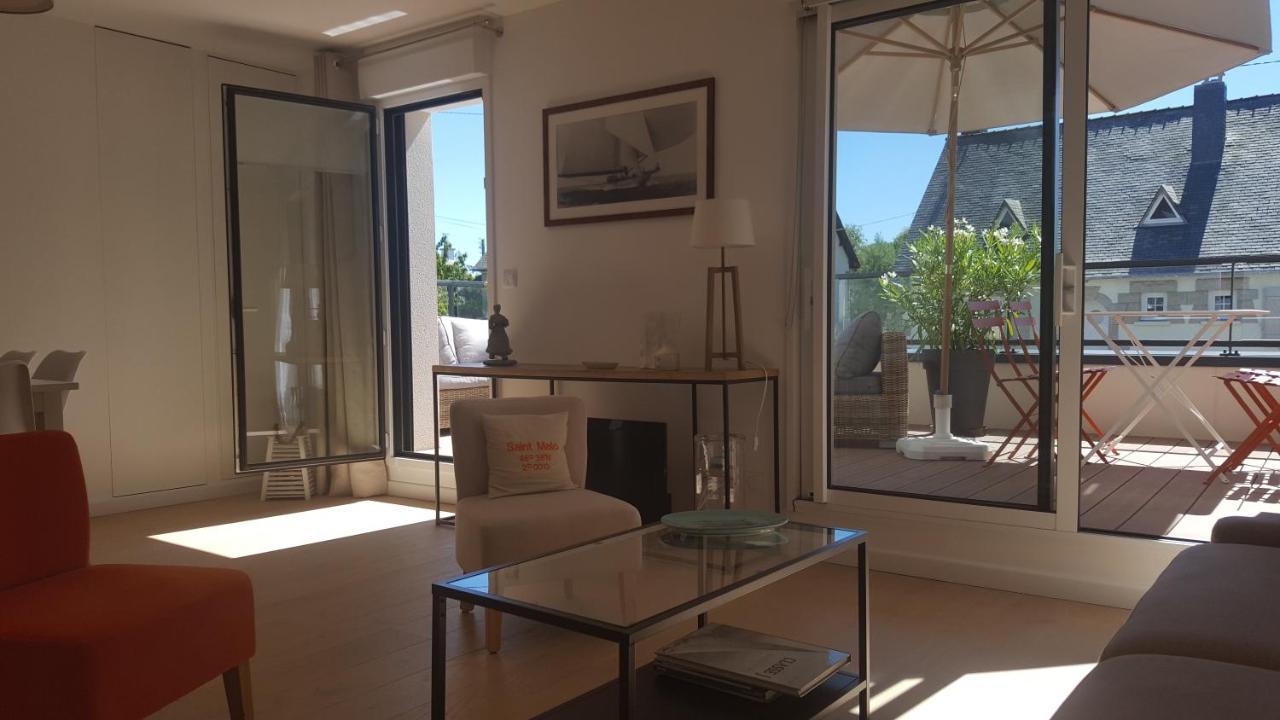 Les Cypres - Appt Avec Terrasse Proche Plage Saint-Malo Kültér fotó